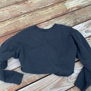 Cropped sweater